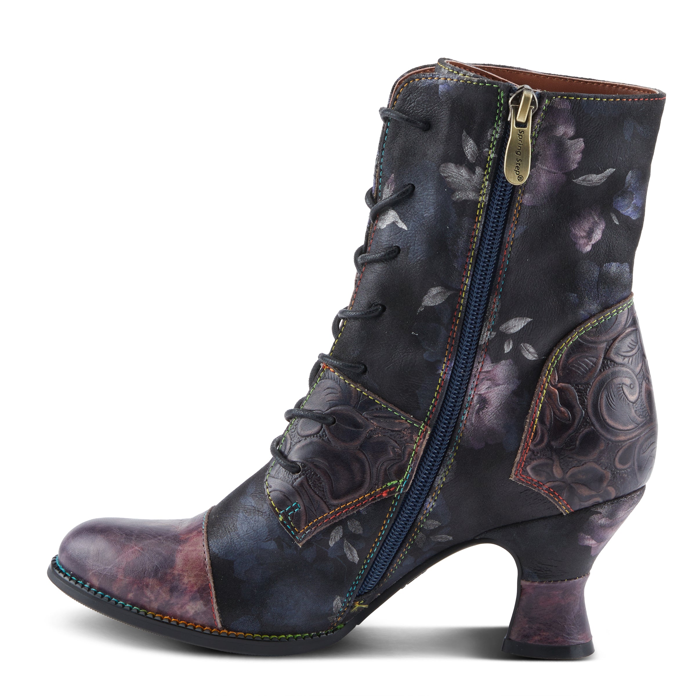 L'artiste Roselia-stunin Lace Up Booties – Spring Step Shoes