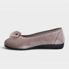 Flexus Roseloud Light Grey Slipper
