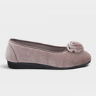 Flexus Roseloud Light Grey Slipper