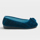 Flexus Roseloud Teal Slipper