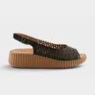Spring Step Rowyn Black Casual Sandal
