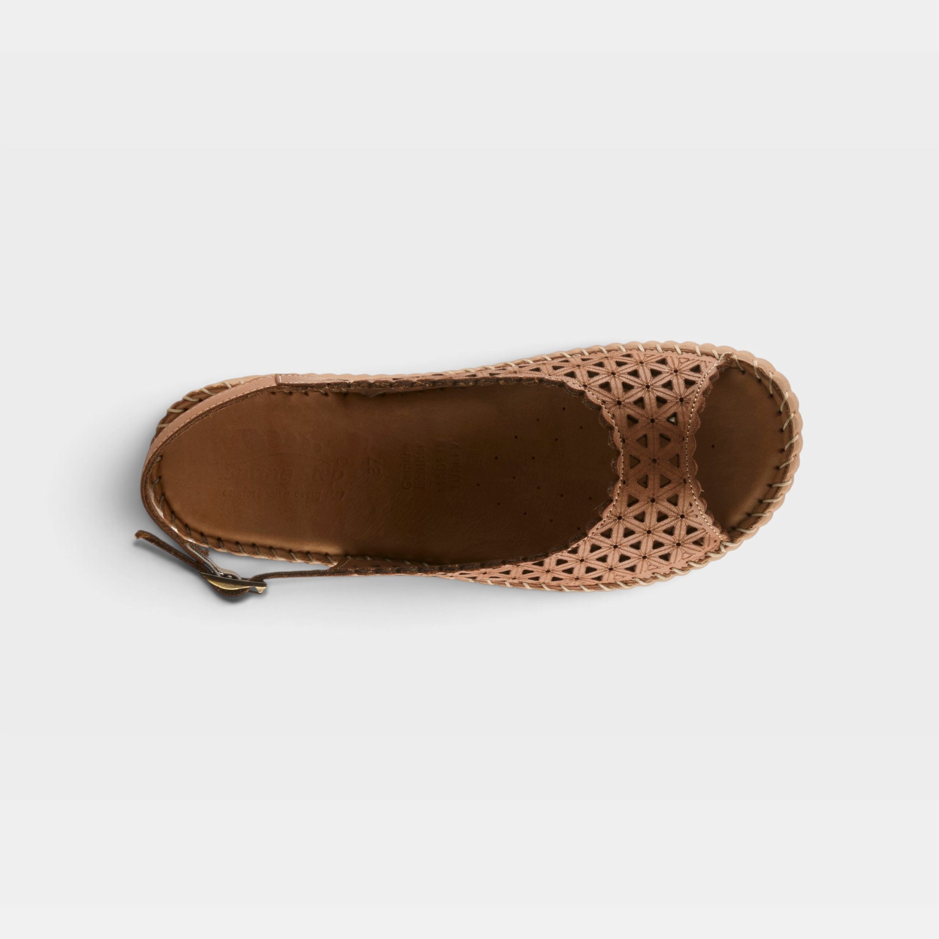 Spring Step Rowyn Camel Casual Sandal