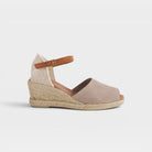 Azura Royalee Beige Suede Sandal