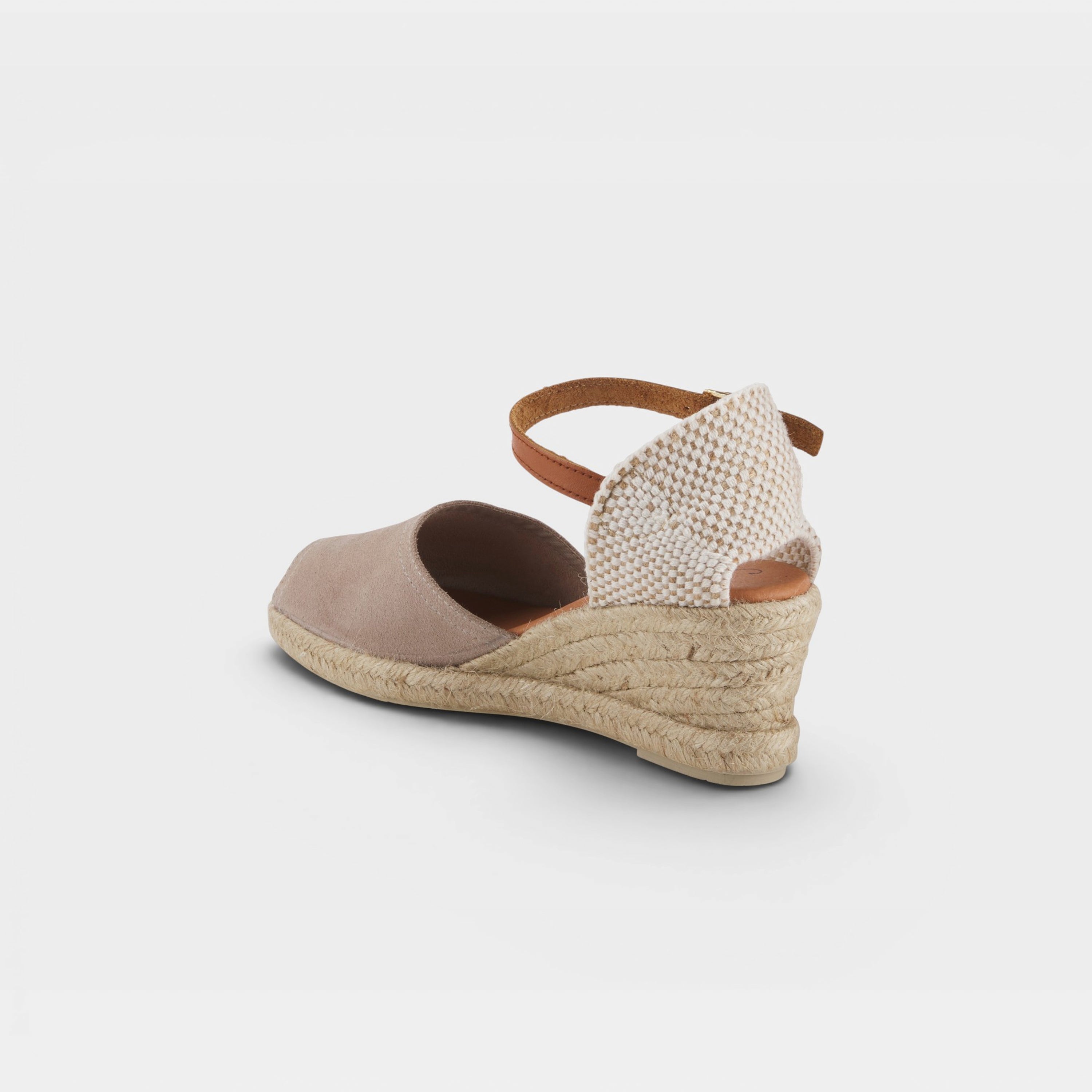 Azura Royalee Beige Suede Sandal