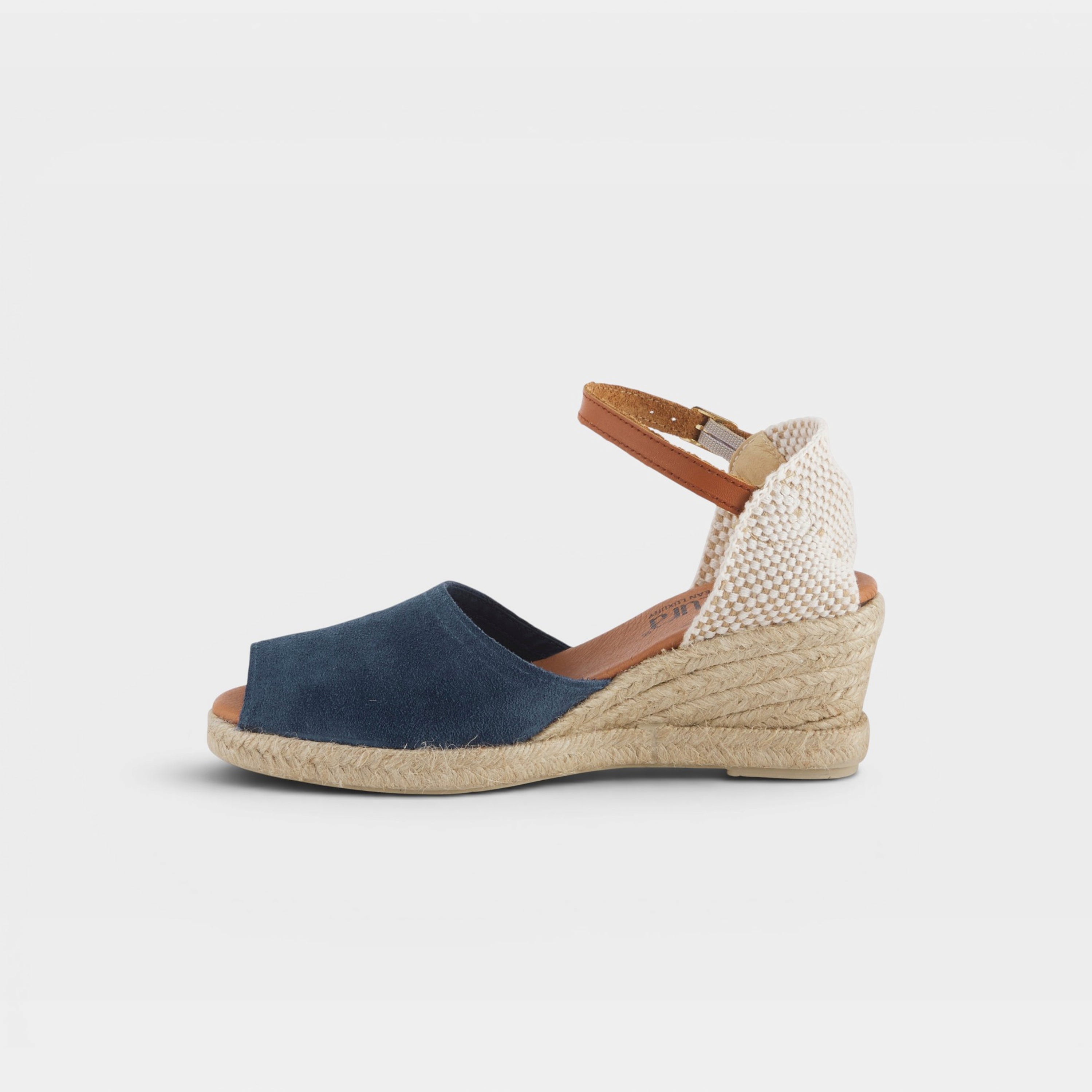 Azura Royalee Navy Suede Sandal