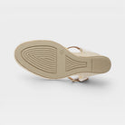 Azura Royalee Yellow Suede Sandal
