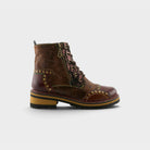 L'Artiste Rugup booties in Brown Multi, hero view