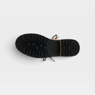 L'Artiste Rugup-Flower booties in Brown Multi, outsole view