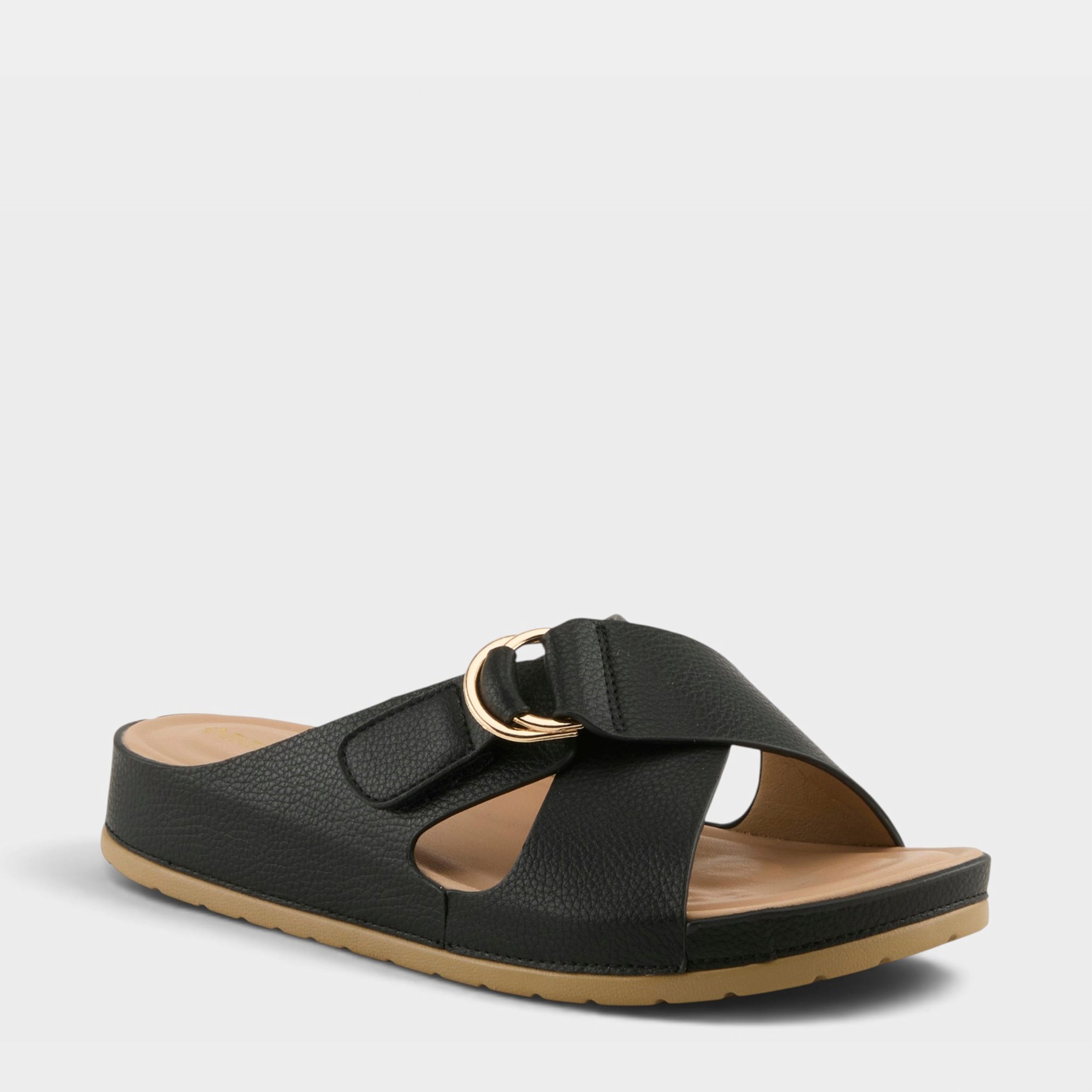 Patrizia Rutha Slide Sandals: Strap Slides – Spring Step Shoes
