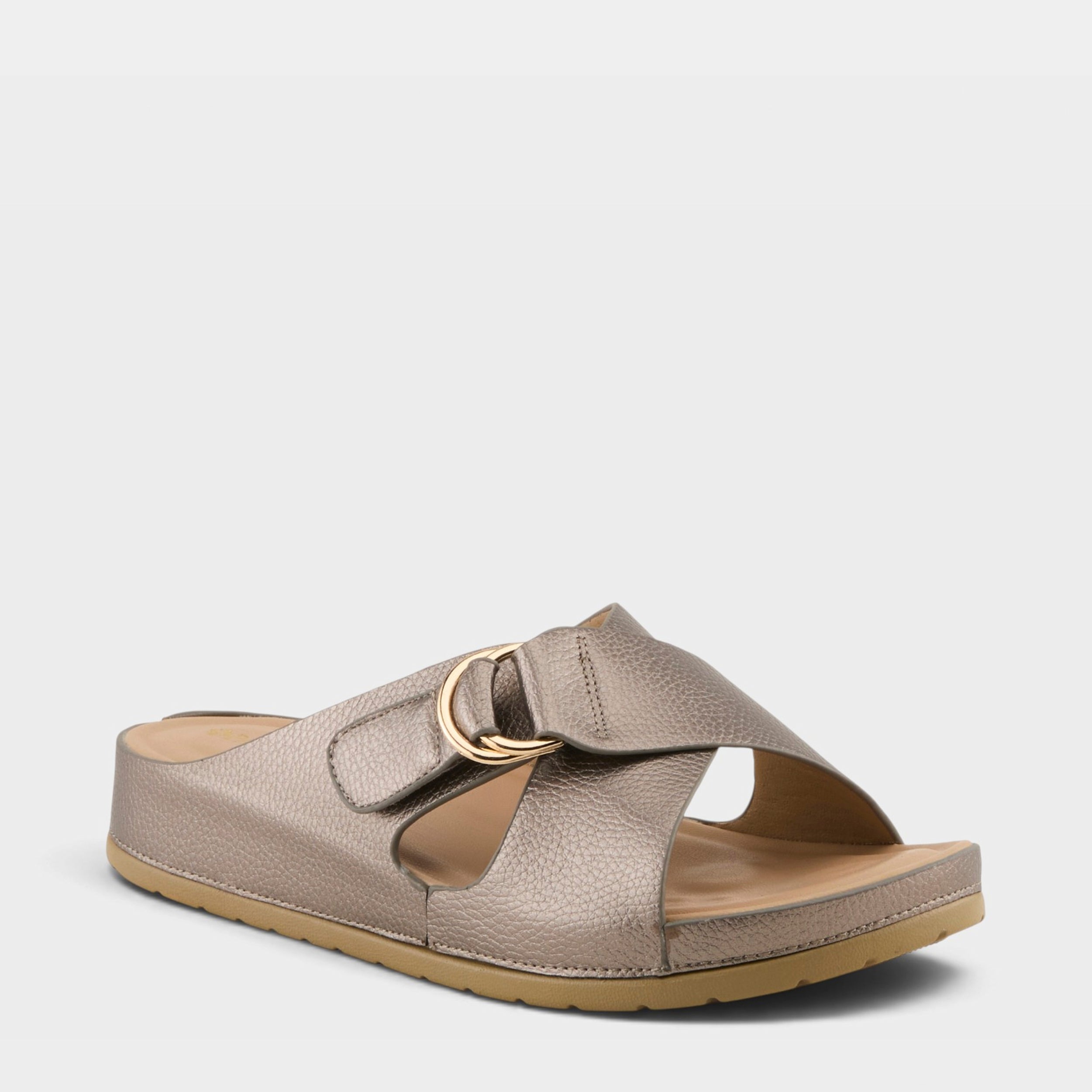 Patrizia Rutha Slide Sandals: Strap Slides – Spring Step Shoes