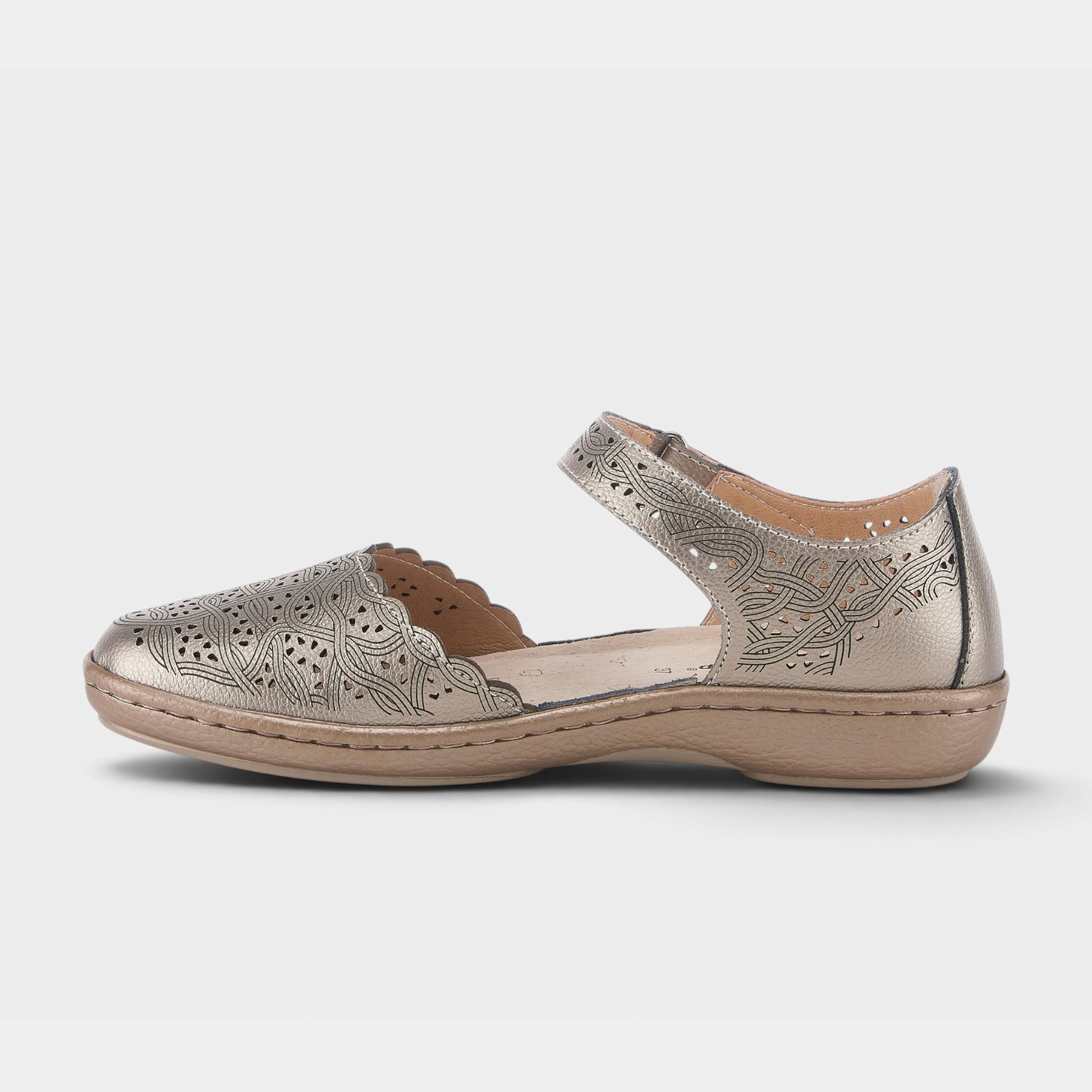 Spring Step Sabriye Pewter Shoe