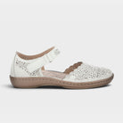 Spring Step Sabriye White Shoe