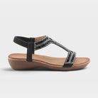 Patrizia Saevi Black Sandal
