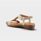 Patrizia Saevi Bone Sandal