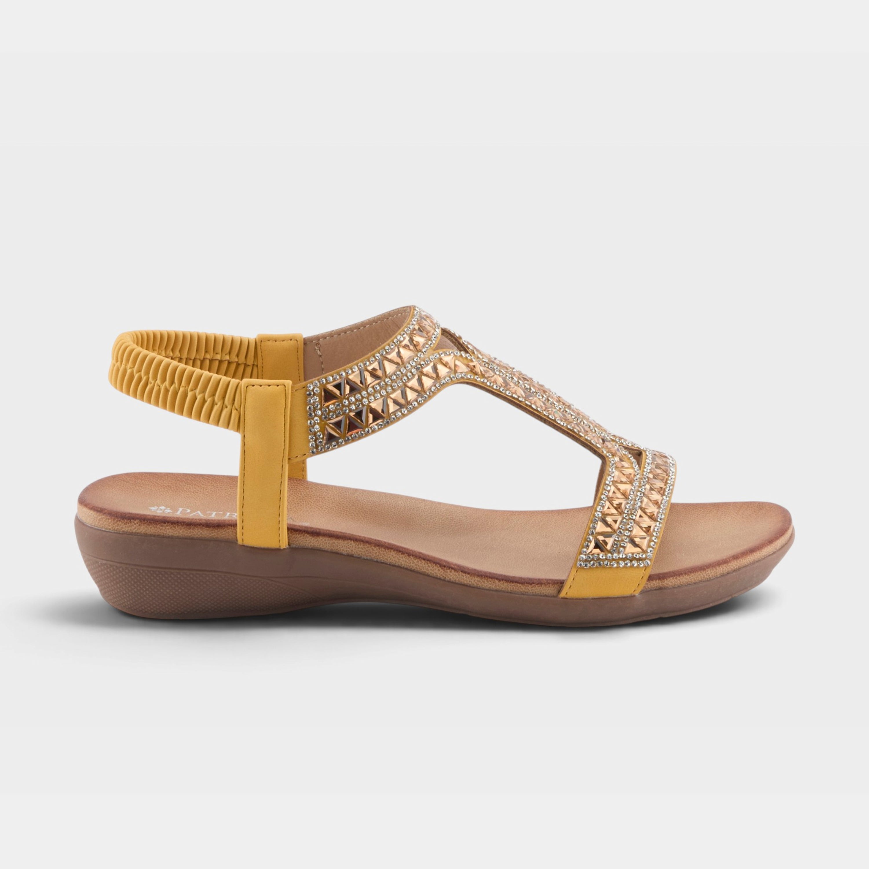Patrizia Saevi Yellow Sandal
