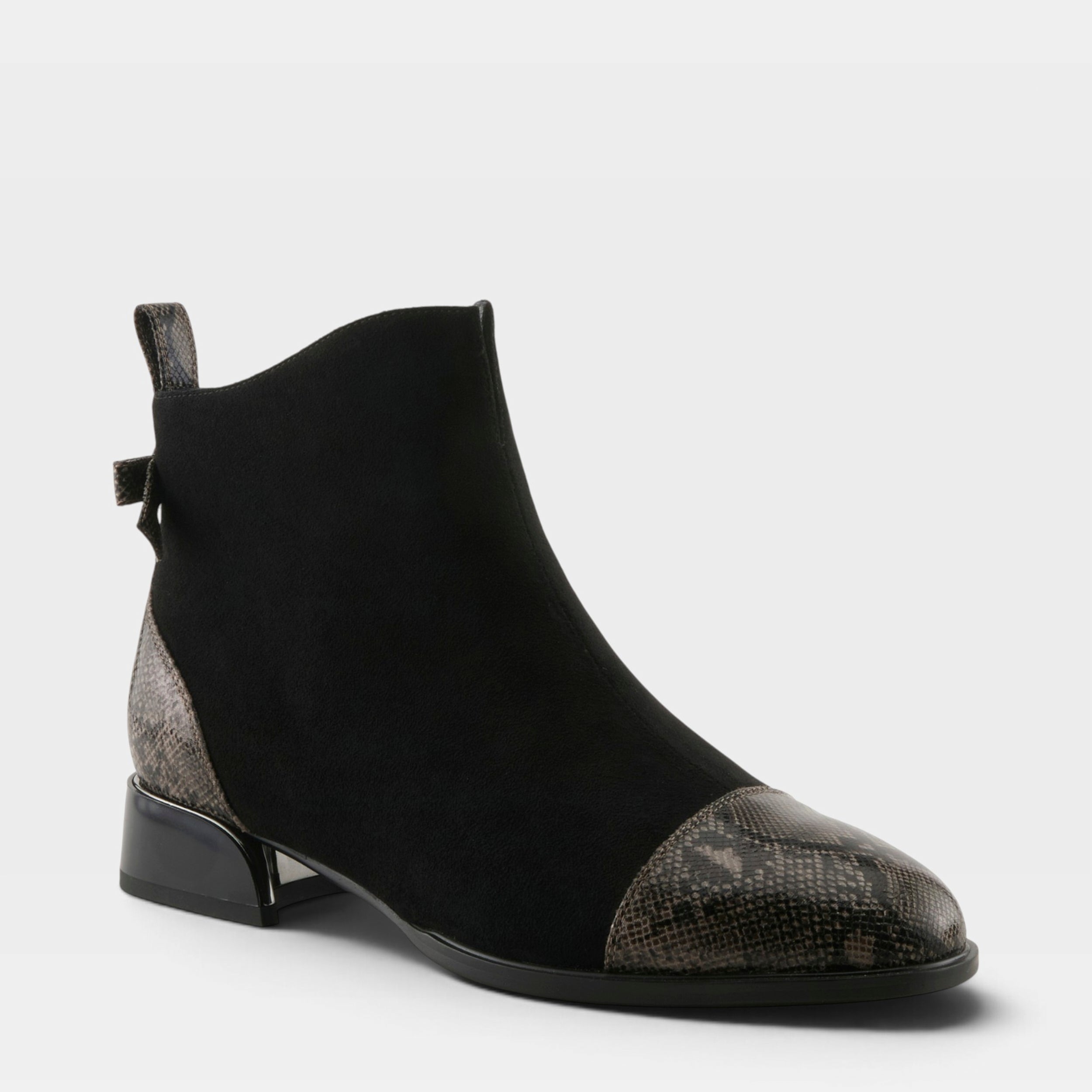 Azura Heavena Crystal Heel Boots for women - Spring Step Shoes