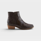 Spring Step Salmar Dark Brown Dress Boot