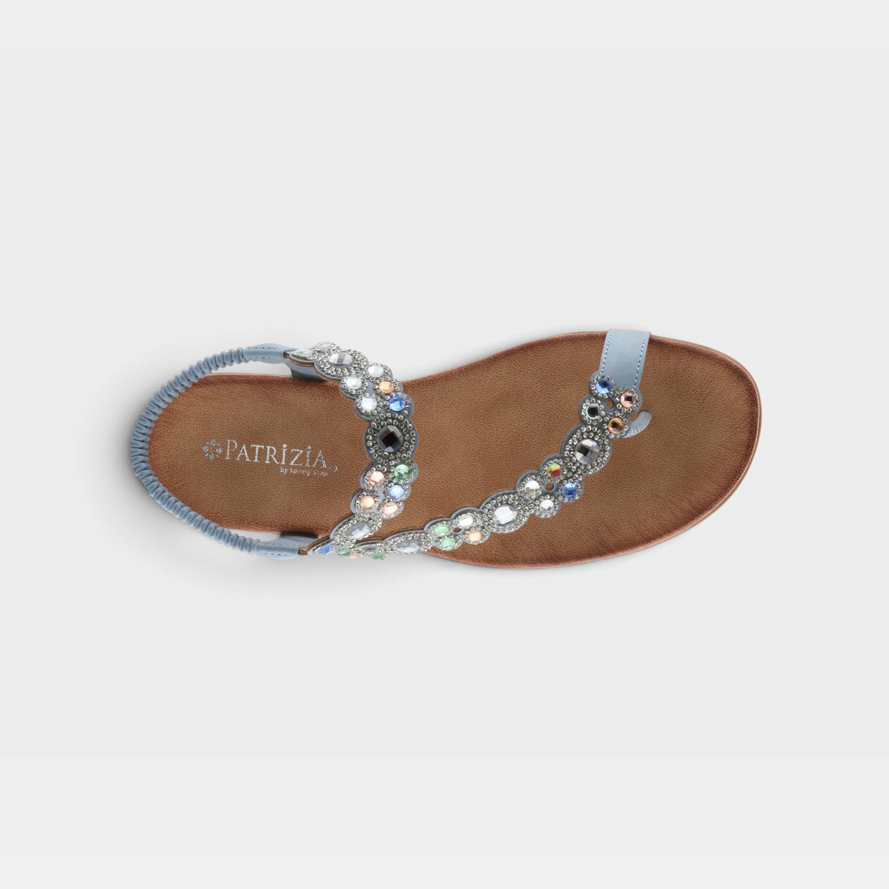 Patrizia Sanjuan Denim Blue Sandal