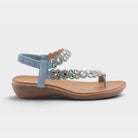 Patrizia Sanjuan Denim Blue Sandal