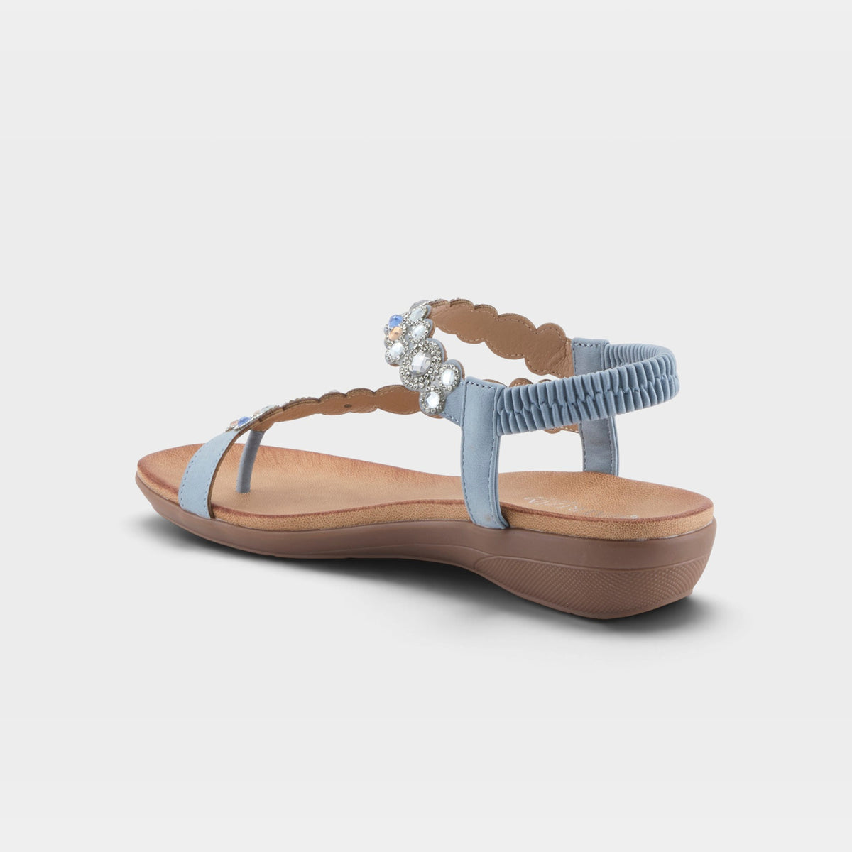 Patrizia Sanjuan Denim Blue Sandal