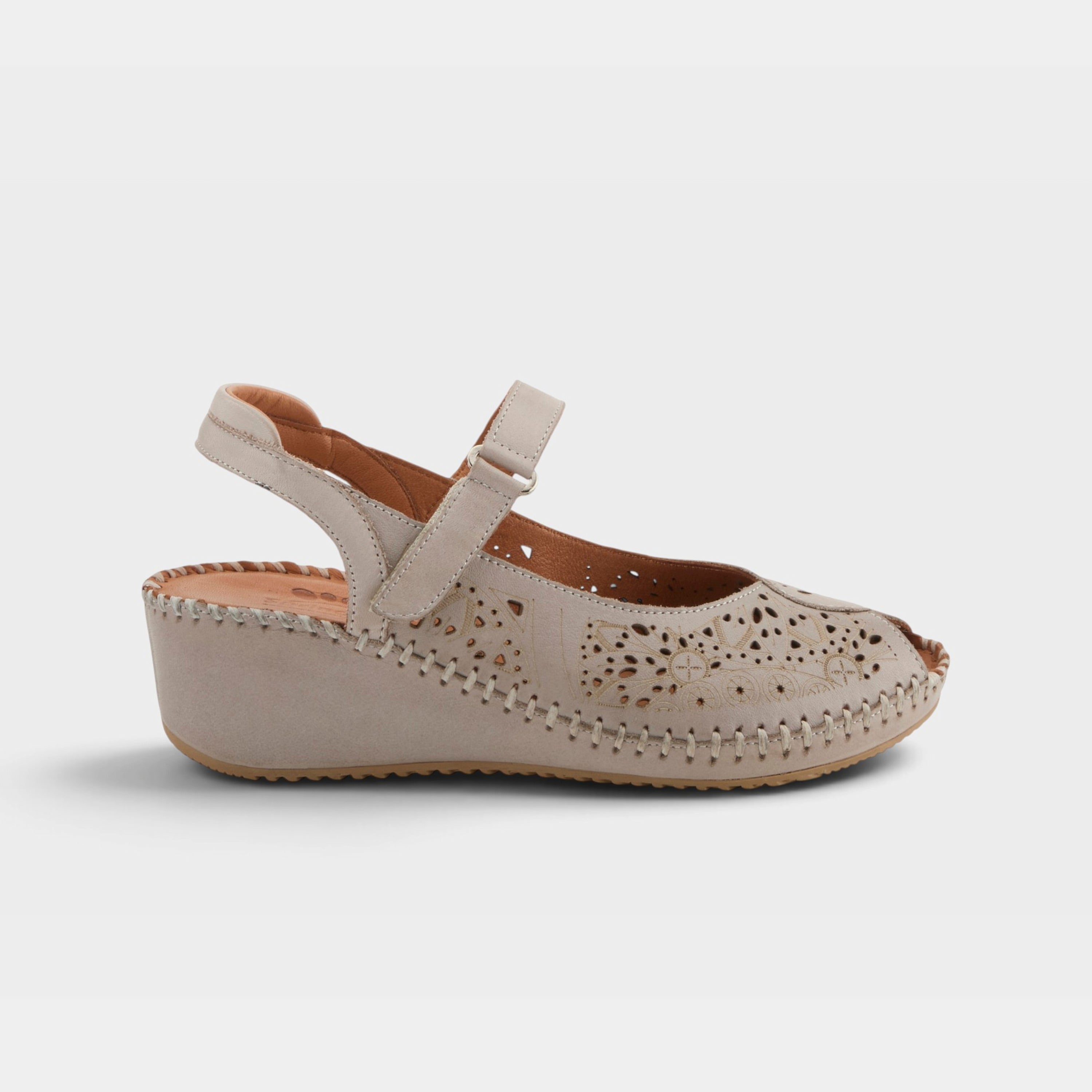 Spring Step Santonio Light Grey Casual Sandal