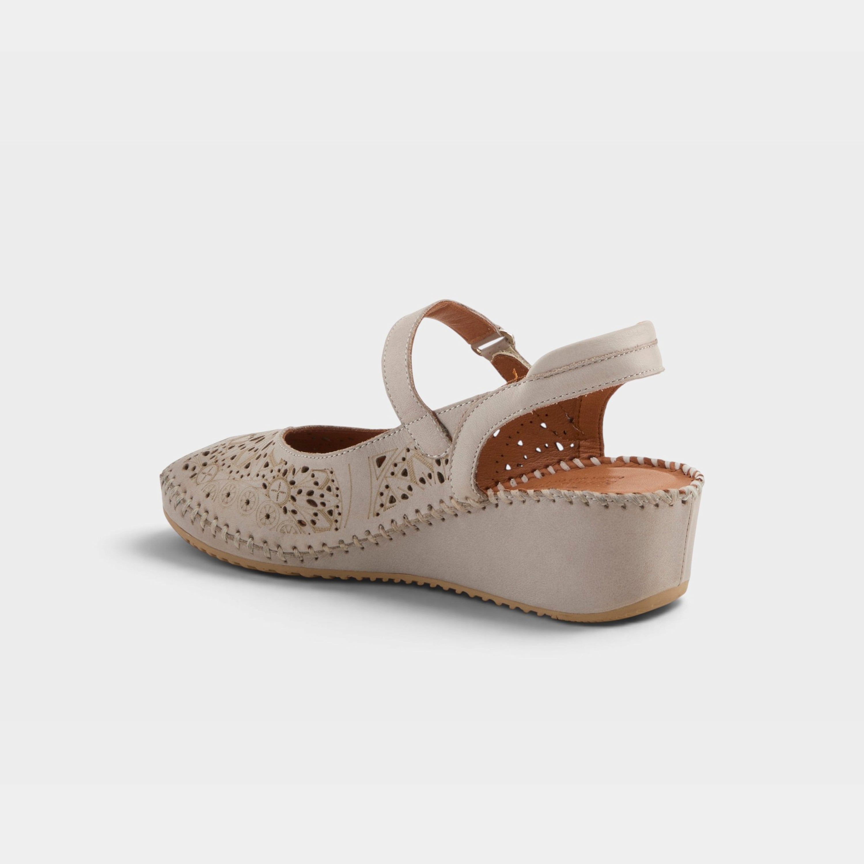Spring Step Santonio Light Grey Casual Sandal