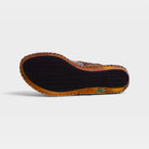 L'Artiste Santorini slide sandal in Camel, outsole view