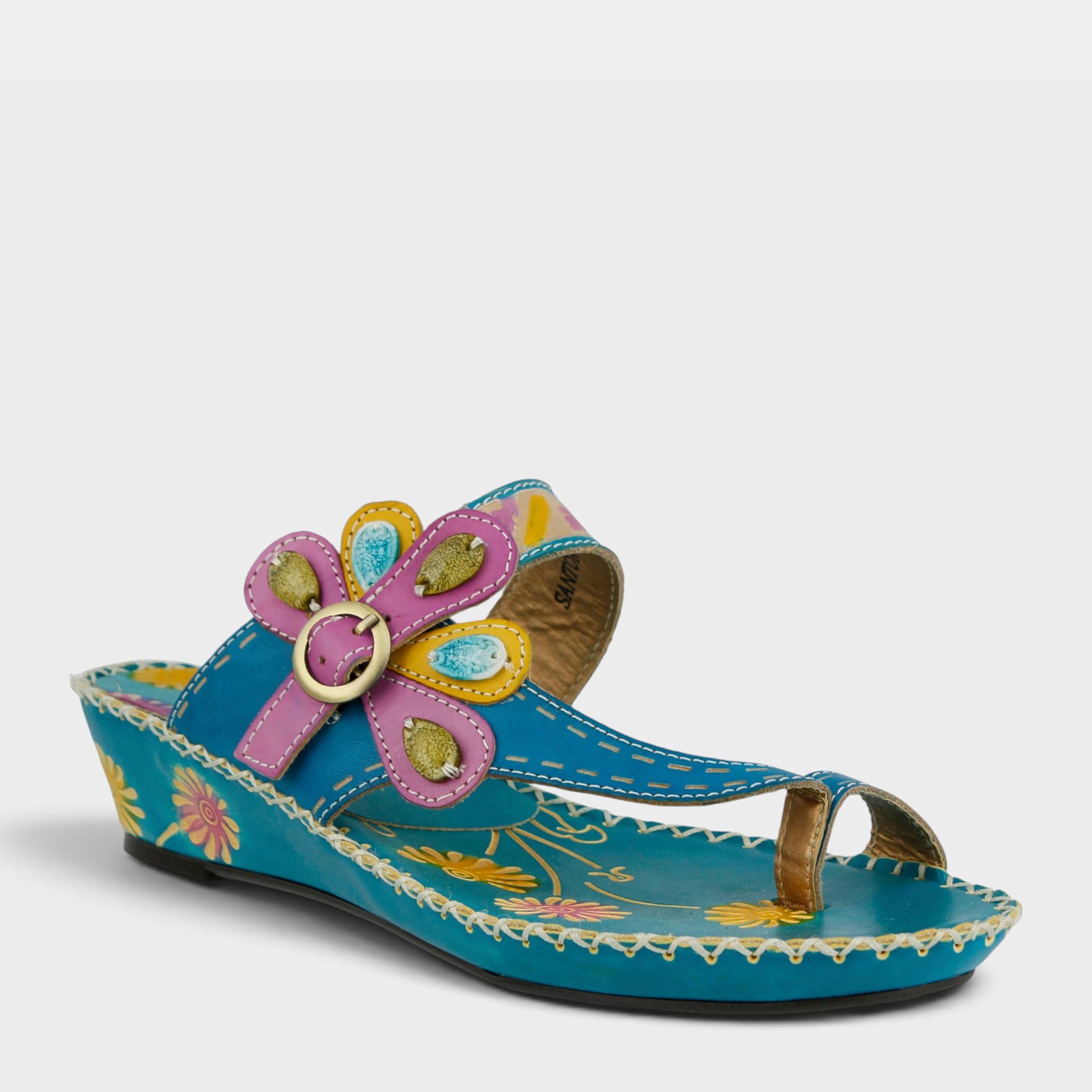 Women's L'Artiste Santorini Slide Sandal - Spring Step Shoes