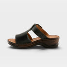 Spring Step Saphique Black Casual Sandal