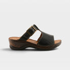 Spring Step Saphique Black Casual Sandal