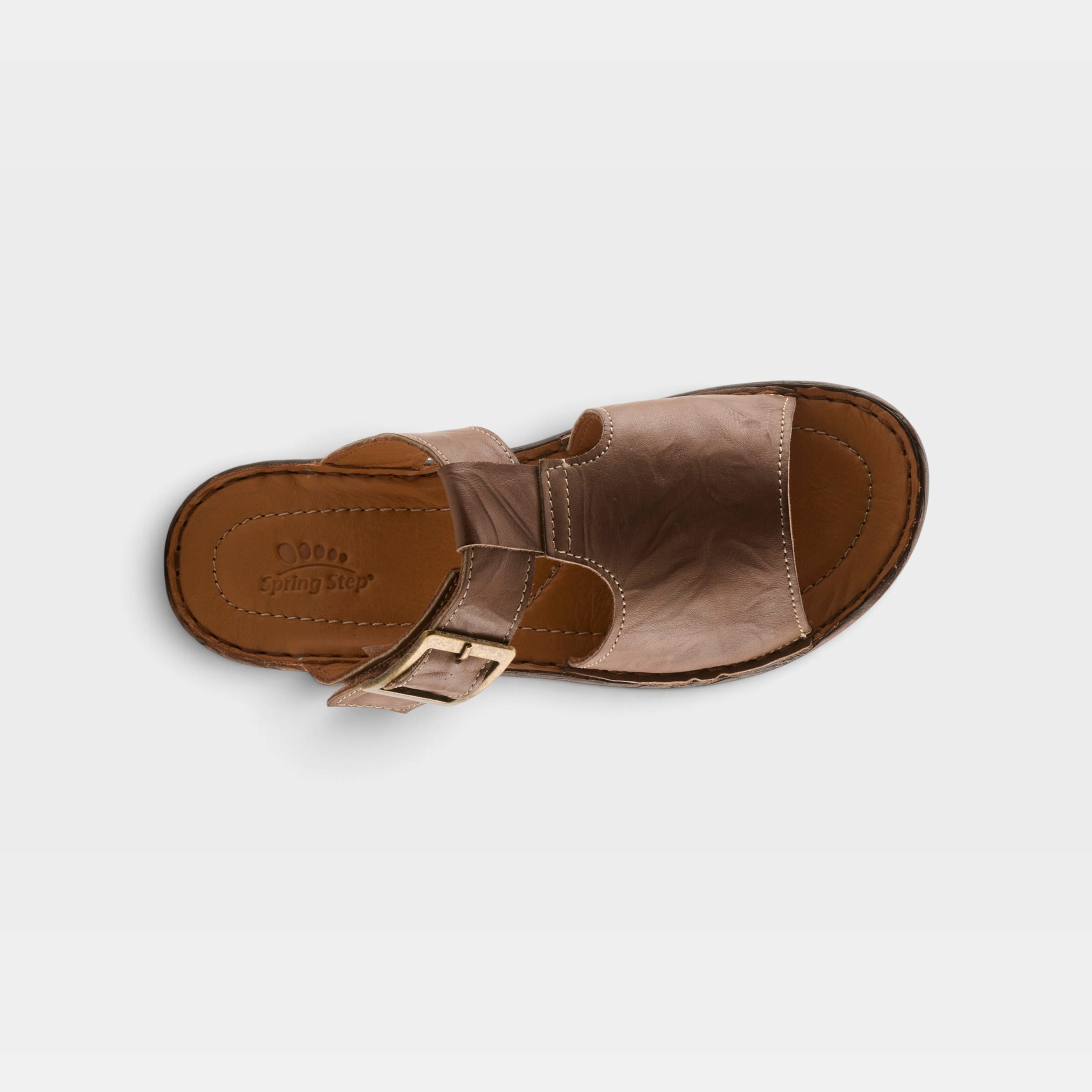 Spring Step Saphique Brown Casual Sandal