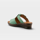 Spring Step Saphique Green Casual Sandal