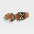 Spring Step Sardinia Black Dress Sandal