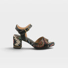 L'Artiste Sassyclass sandals in Black Multi, hero view