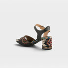 L'Artiste Sassyclass sandals in Black Multi, alternate angle view
