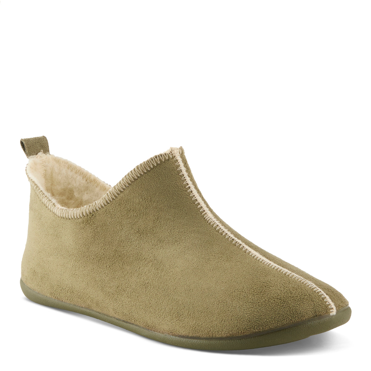 Flexus FLEXUS SAYGE SLIPPERS comfort shoe in tan with flexible sole