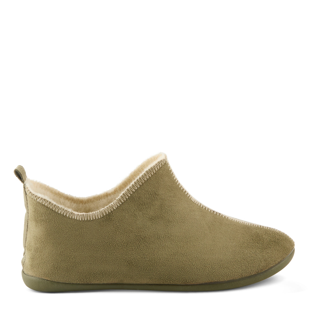 Flexus FLEXUS SAYGE SLIPPERS comfort shoe in green with flexible sole