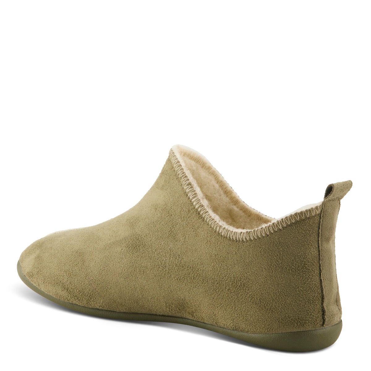 Flexus FLEXUS SAYGE SLIPPERS comfort shoe in green with flexible sole