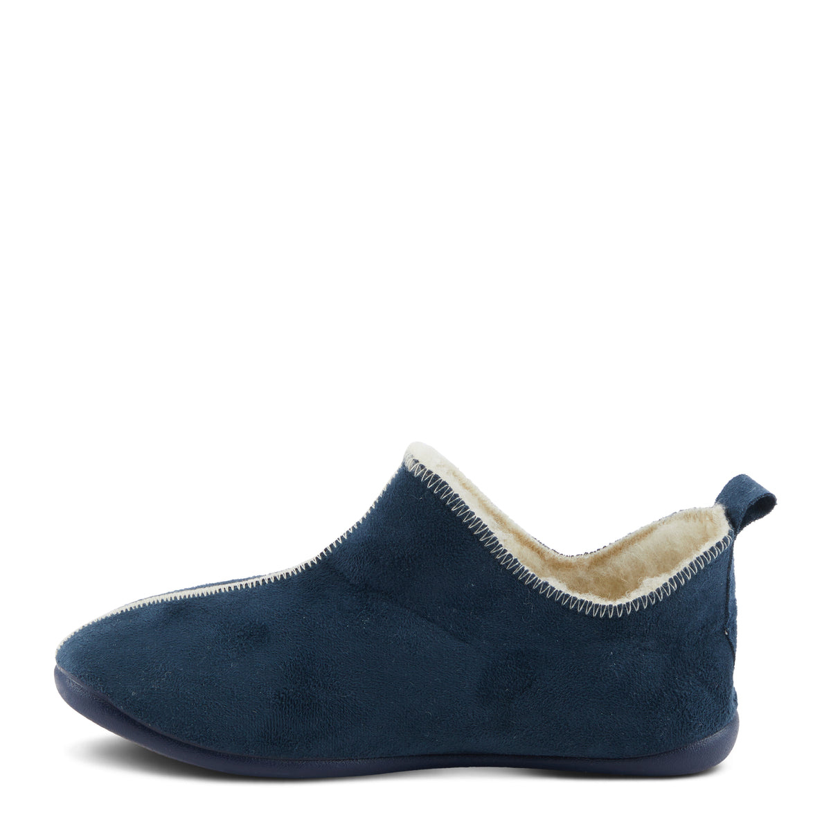 Flexus FLEXUS SAYGE SLIPPERS comfort shoe in navy with flexible sole