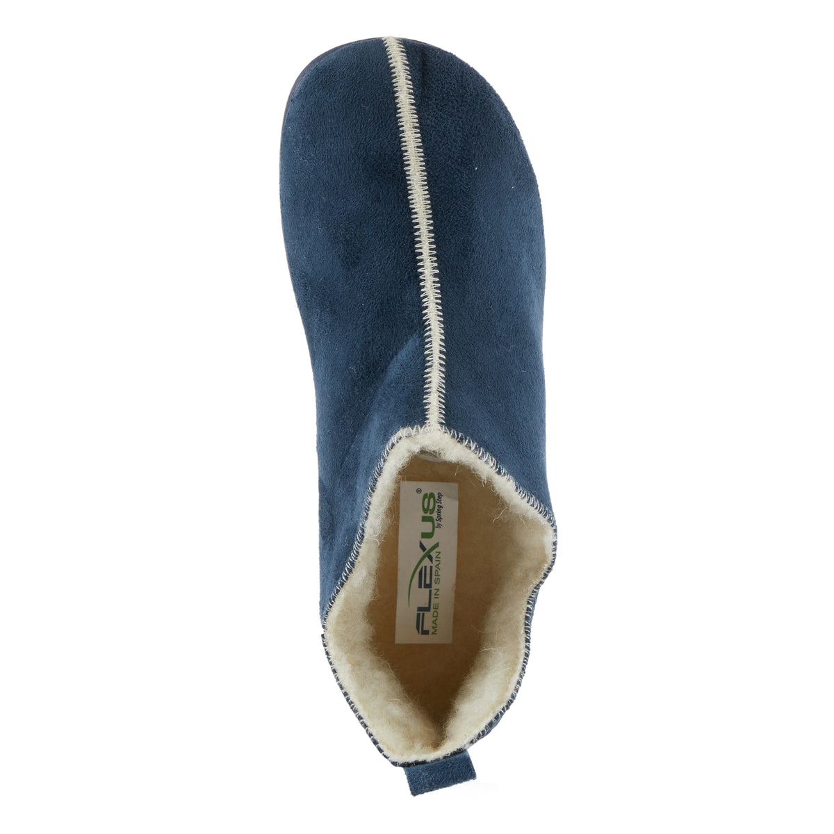 Flexus FLEXUS SAYGE SLIPPERS comfort shoe in navy with flexible sole