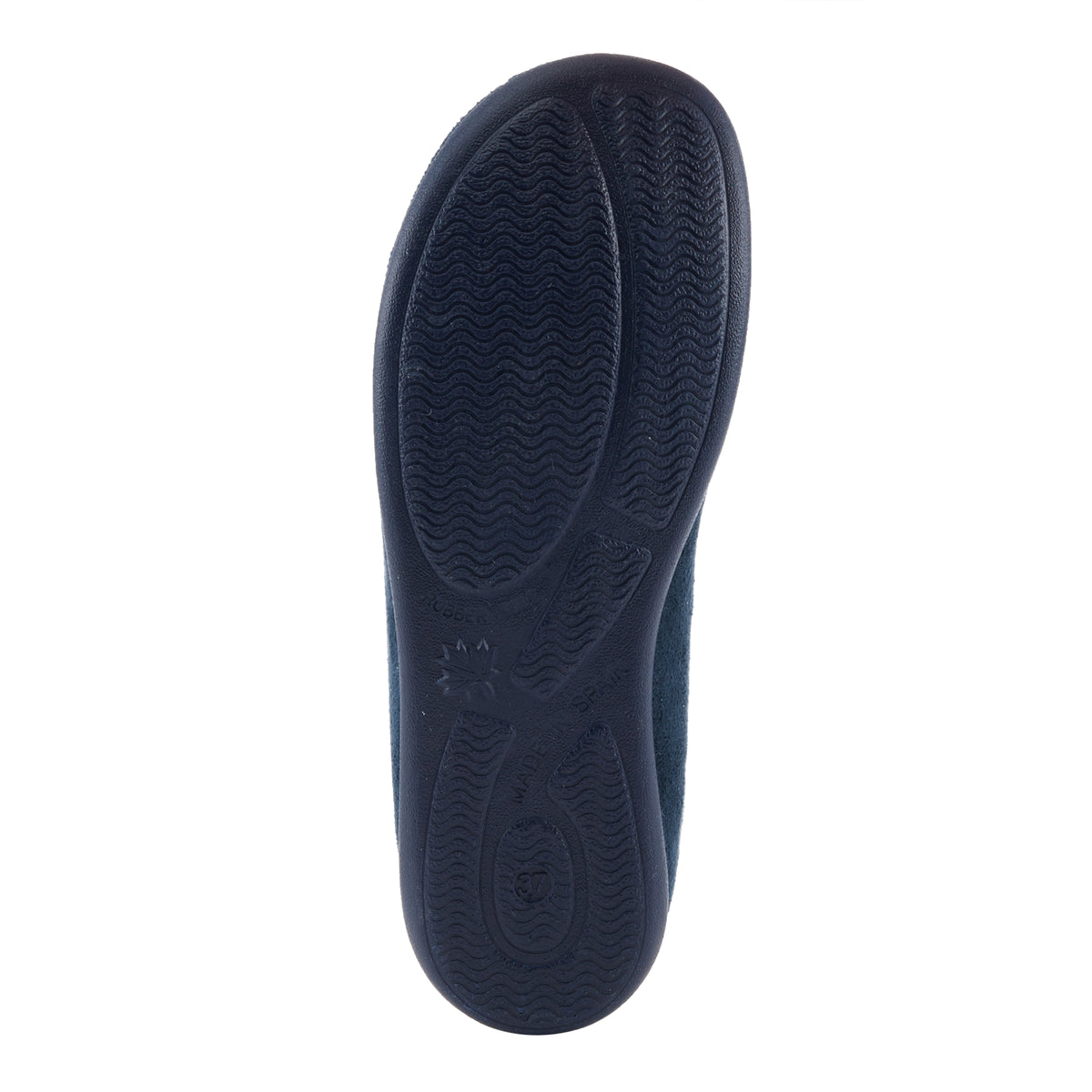 Flexus FLEXUS SAYGE SLIPPERS comfort shoe in navy with flexible sole