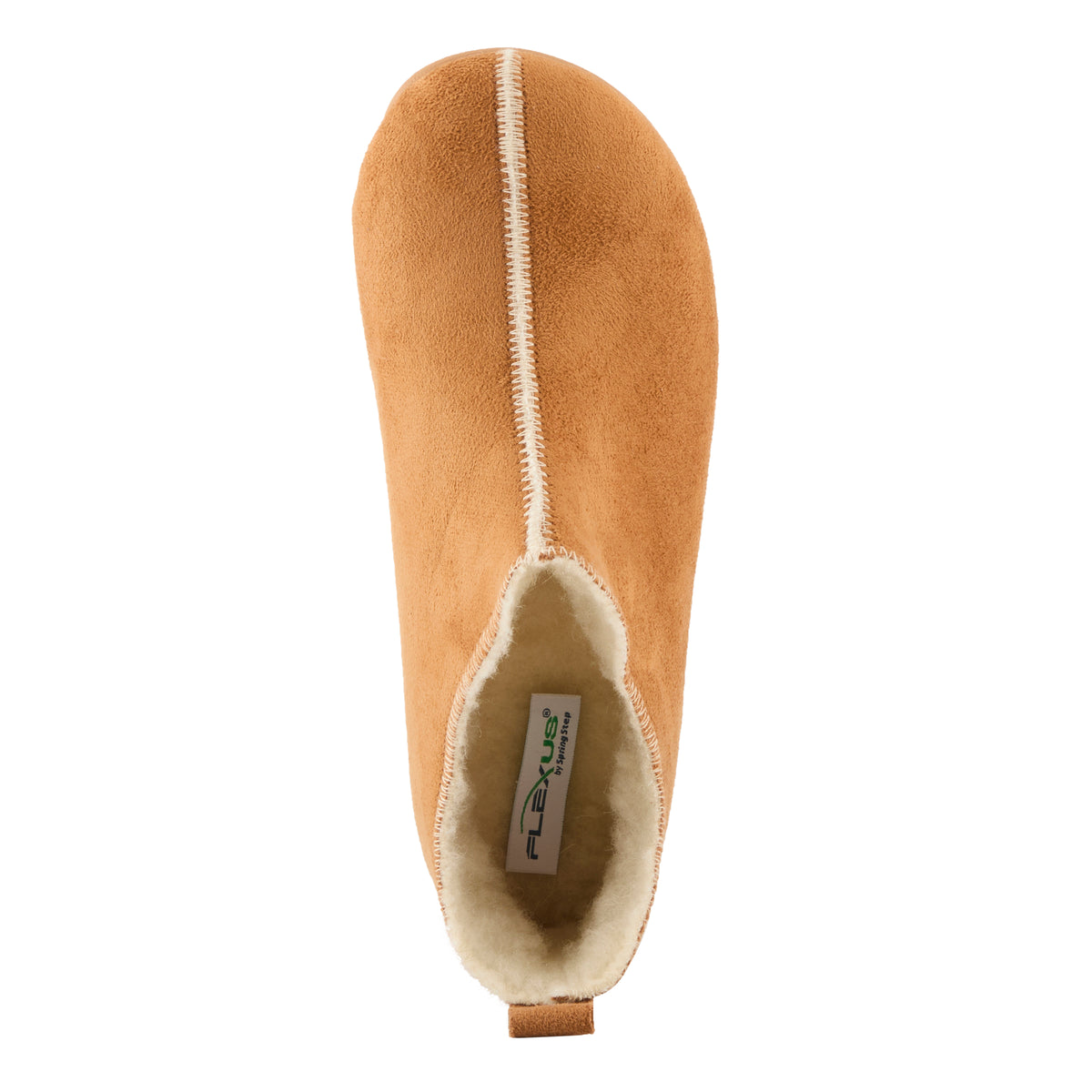 Flexus FLEXUS SAYGE SLIPPERS comfort shoe in tan with flexible sole