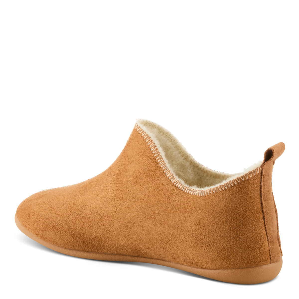 Flexus FLEXUS SAYGE SLIPPERS comfort shoe in tan with flexible sole