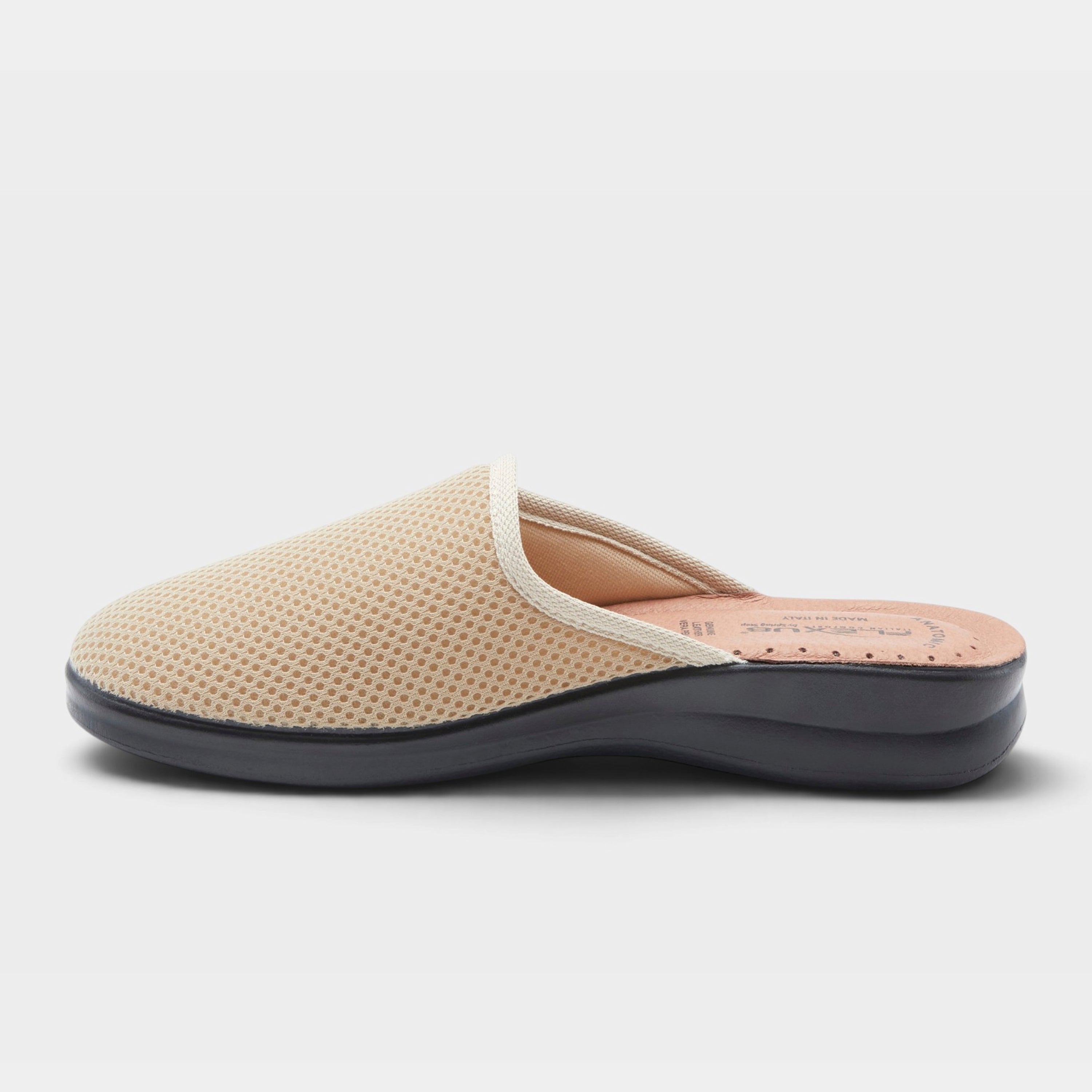 Flexus Scuff Beige Slipper