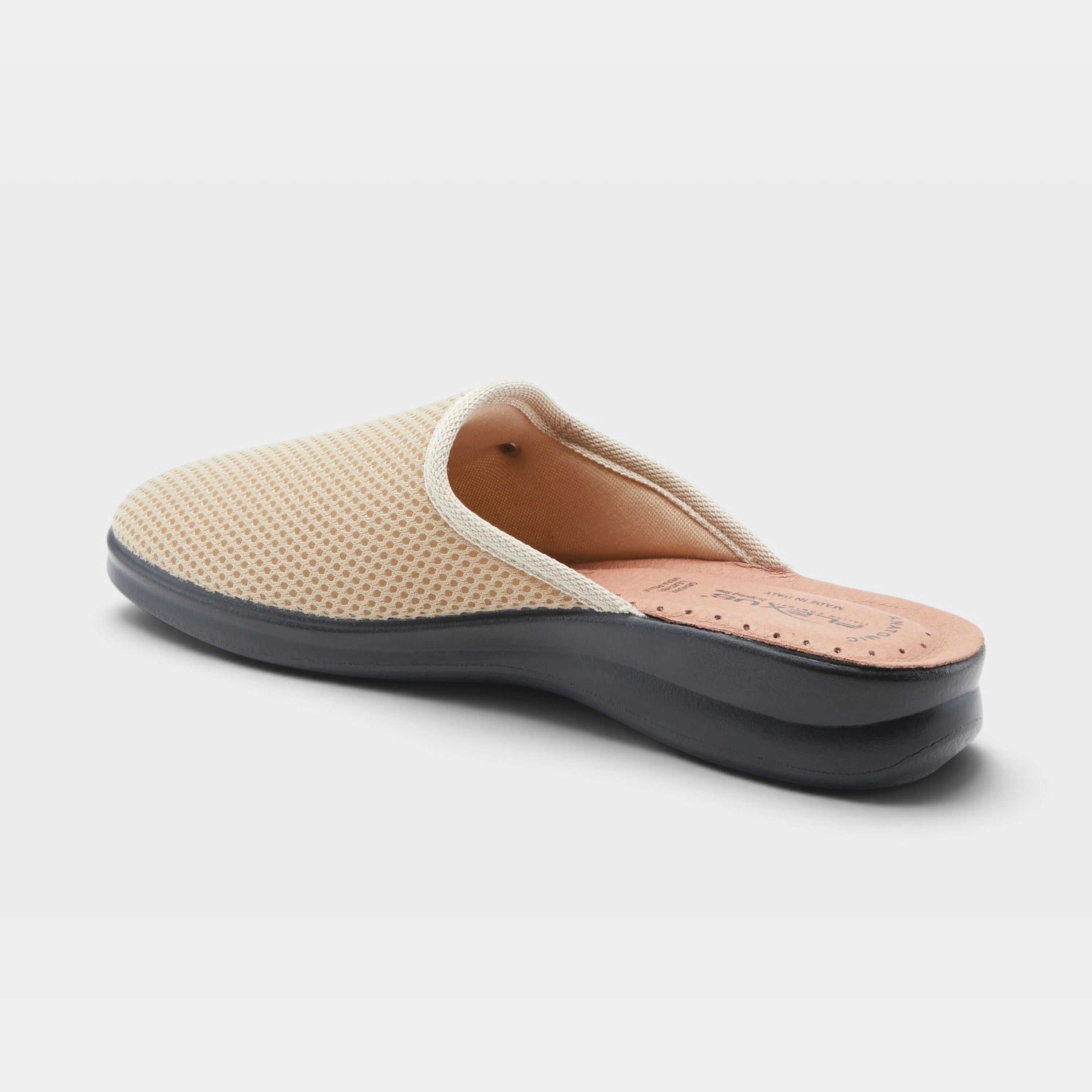 Flexus Scuff Beige Slipper