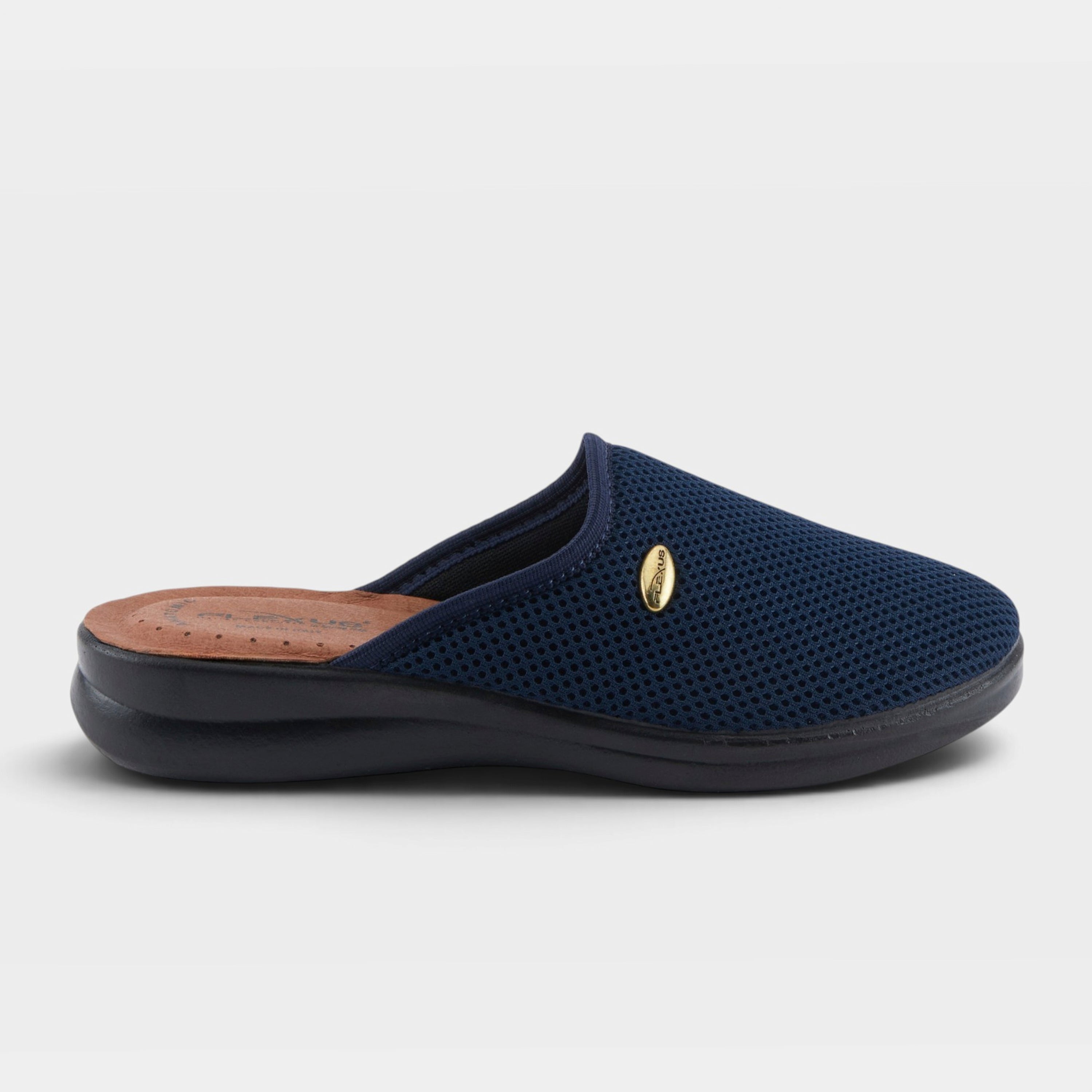 Flexus Scuff Navy Slipper