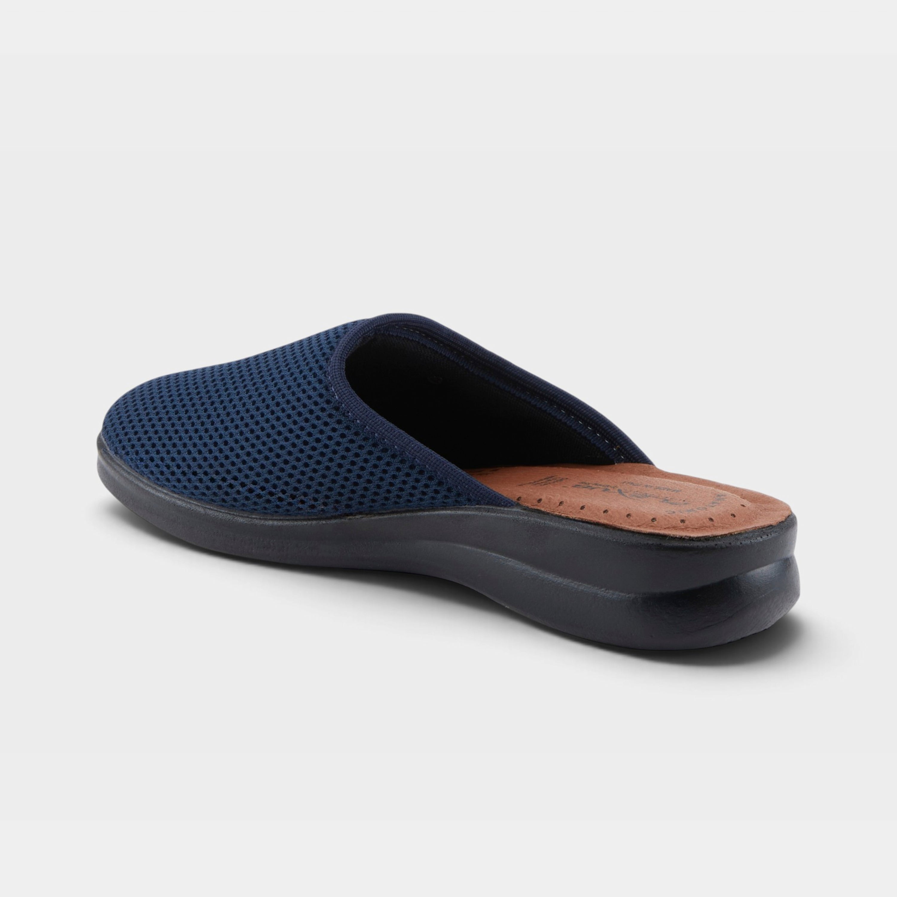 Flexus Scuff Navy Slipper