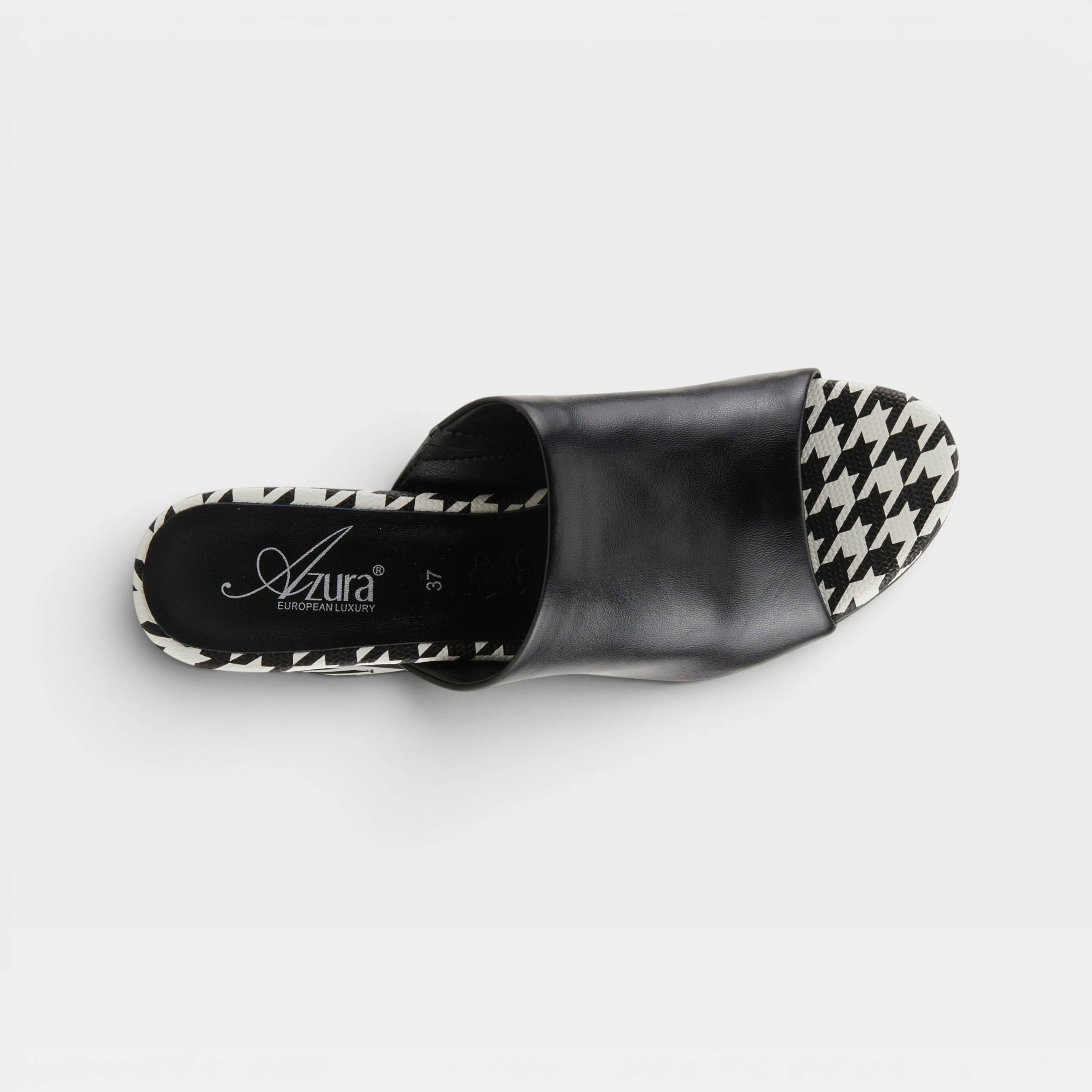 Azura Sculptor Black Sandal