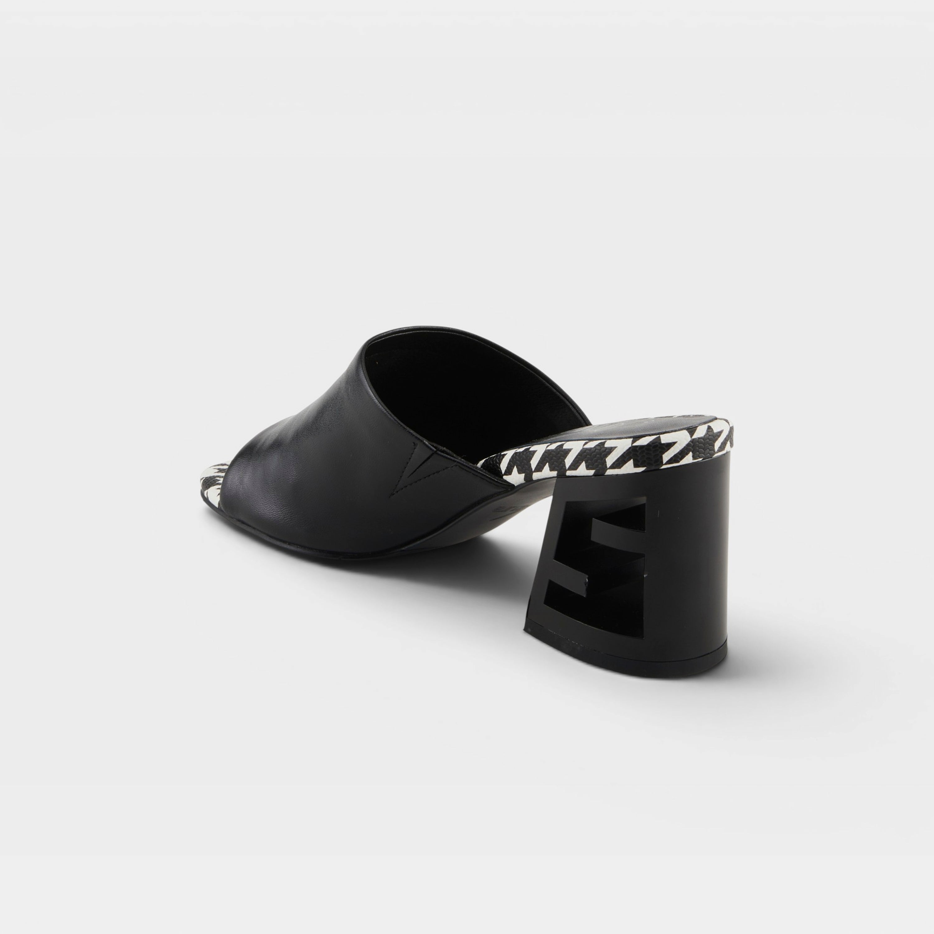 Azura Sculptor Black Sandal