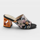 Azura Sculptor Black Multi Sandal